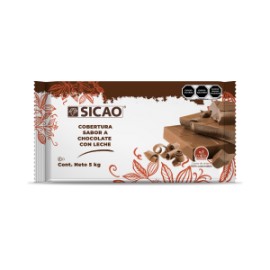 Sicao Sabor Chocolate con Leche (Sucedáneo) Marqueta 5 Kg.