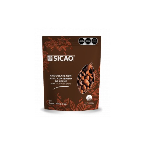 Sicao Chocolate de Leche Botón Diferentes Presentaciones