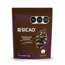 Sicao Chocolate Semi Amargo 52% Botón