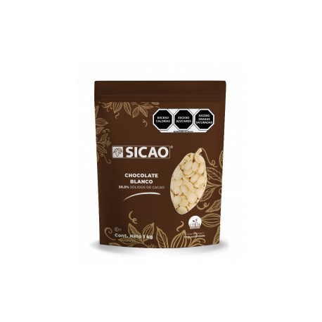 Sicao Chocolate Blanco Botón Diferentes Presentaciones