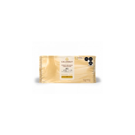 Callebaut Chocolate Blanco 28.1% Marqueta 5 Kg.