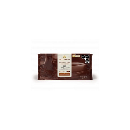 Callebaut Chocolate de Leche Obscuro 33.6% Marqueta 5 Kg.