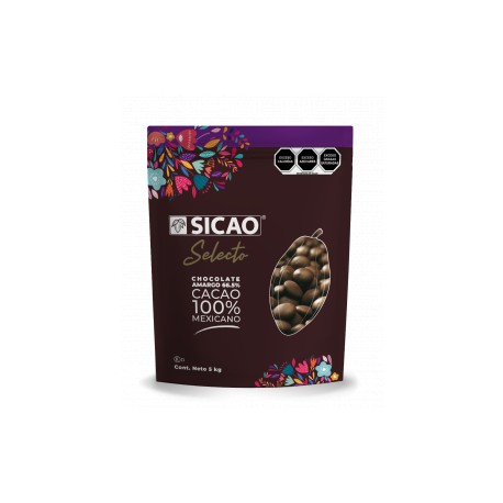 Sicao Selecto Chocolate amargo 66.5% wafer 5kg