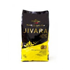 Valrhona Chocolate Jivara 40% botón bolsa 3kg