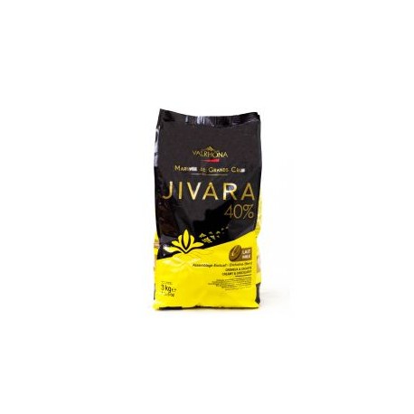 Valrhona Chocolate Jivara 40% botón bolsa 3kg